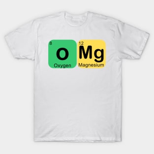 Periodic Table of Elements OMG T-Shirt